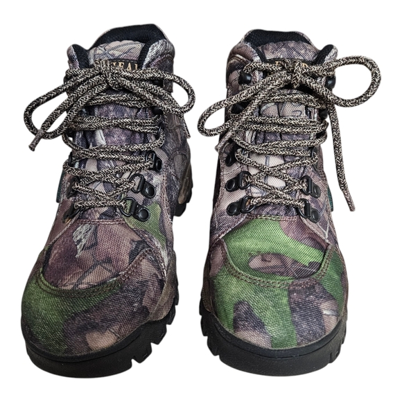 RedHead Youth True Timber Camouflage Boots Size 4 Waterproof Hunting Outdoor - Picture 3 of 10